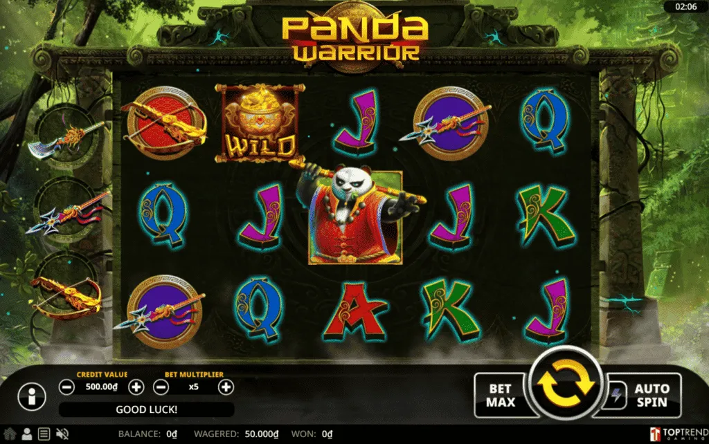 Panda warrior
