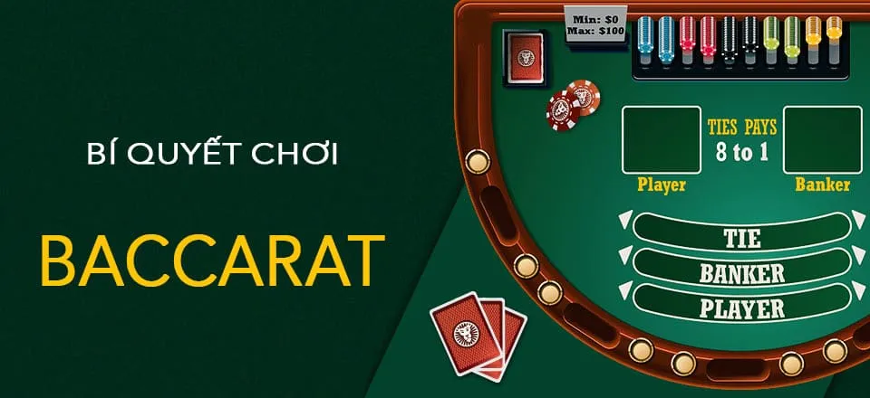 Bí quyết chơi baccarat
