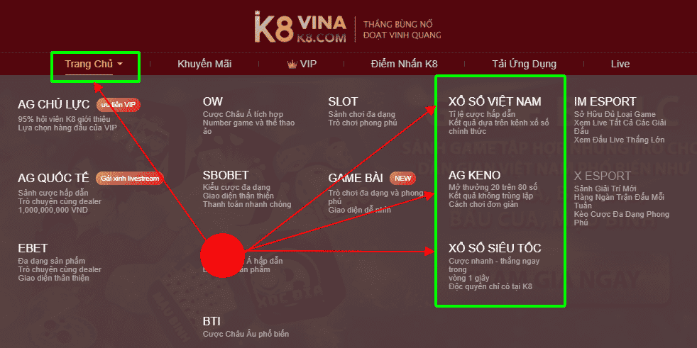 lo xien k8