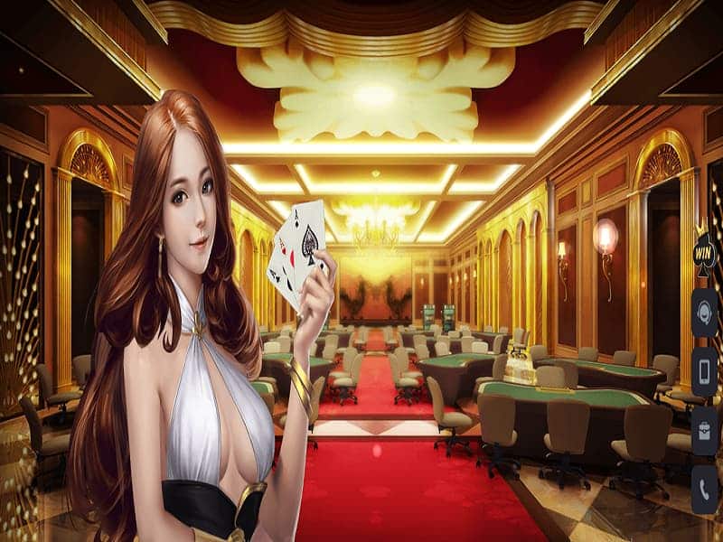 Giao diện chờ game Poker