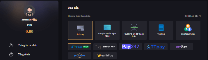 Hệ thống giao dịch tại k8
