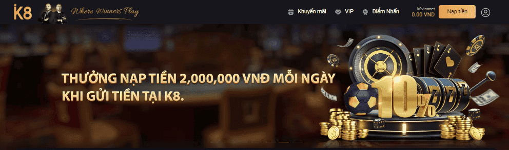 Trang chủ nhà cái k8pro