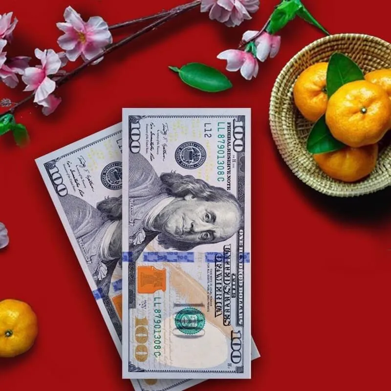 Chiêm bao thấy được lì xì tiền đô