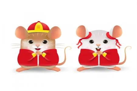 Chiêm bao thấy hai con chuột