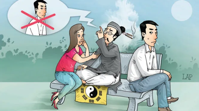 Mộng thấy đi xem bói với người khác giới