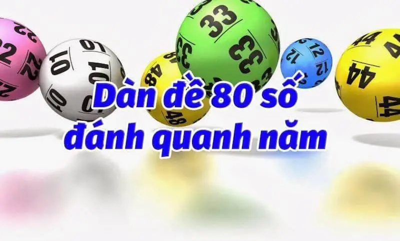 dàn đề 80 số