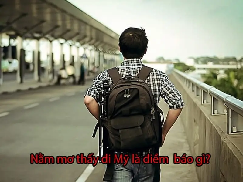 Nằm mơ thấy mình đi Mỹ