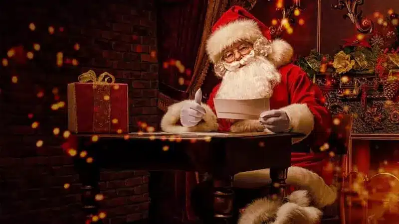 mơ thấy ông già noel