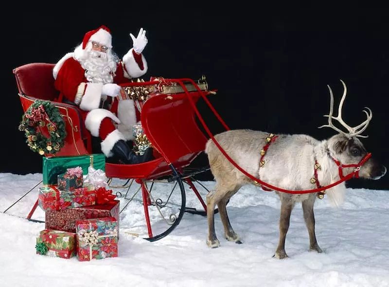 mơ thấy ông già noel