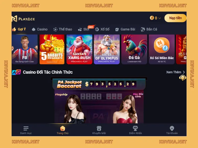 Giới thiệu nhà cái k8