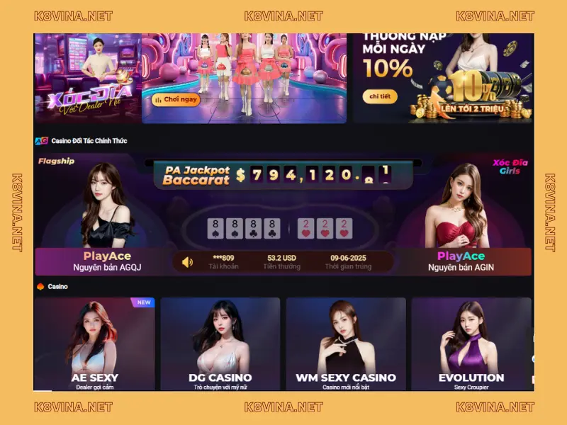 k8 casino
