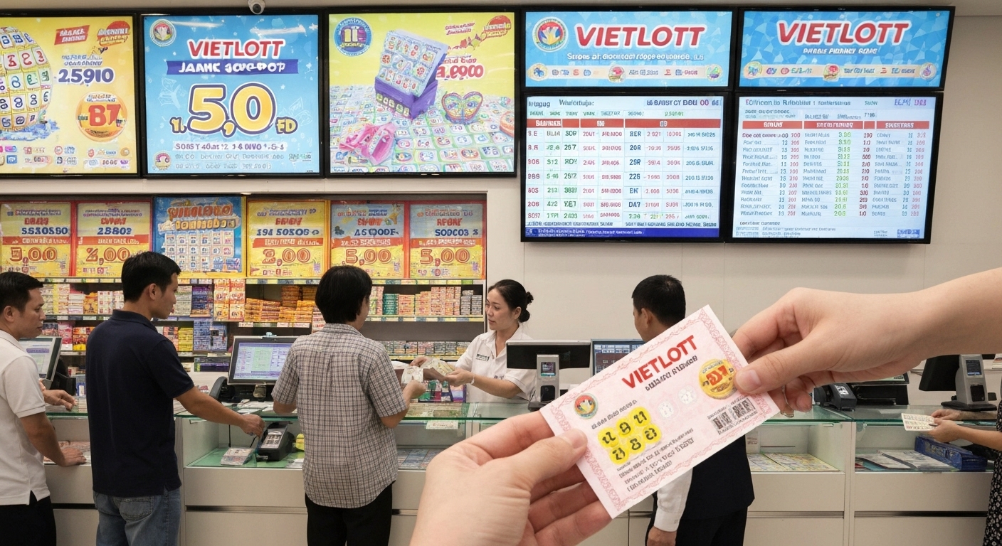 Các loại giải thưởng của xổ số điện toán Vietlott.