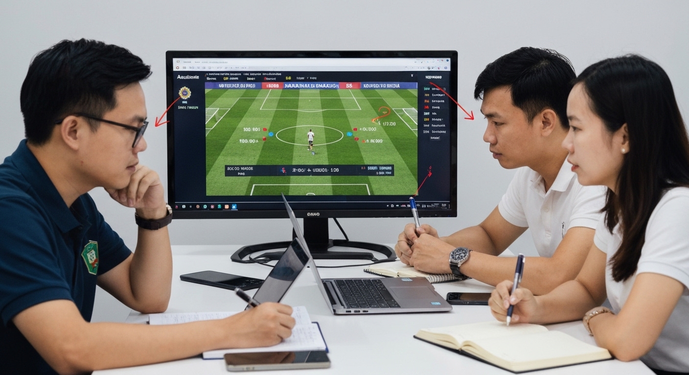 Minh họa về kèo châu Á và cách tính thắng thua.